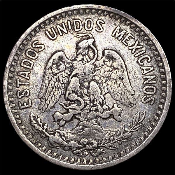 1905 Mexico Silver 20 Centavos