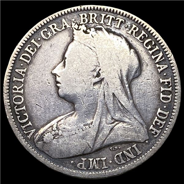 1895 Great Britain Silver 1 Shilling