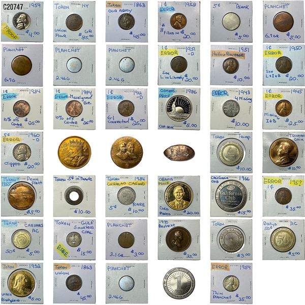 [41 Coins] Various Dates Mixed Coin Lot