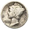 Image 1 : 1916-D Mercury Silver Dime