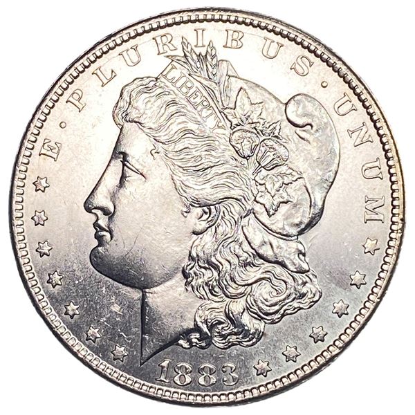 1883-CC Morgan Silver Dollar