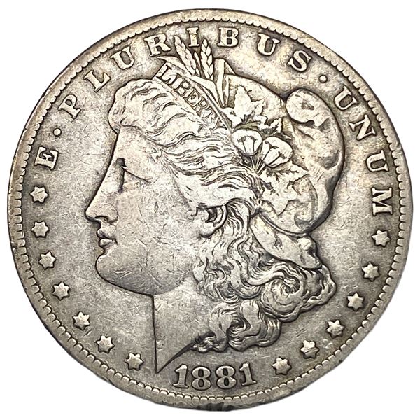 1881-CC Morgan Silver Dollar