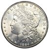 Image 1 : 1884-CC Morgan Silver Dollar