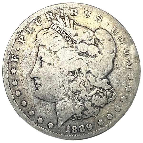 1889-CC Morgan Silver Dollar