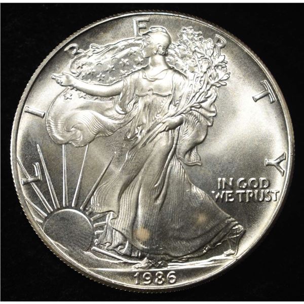 1986 AMERICAN SILVER EAGLE