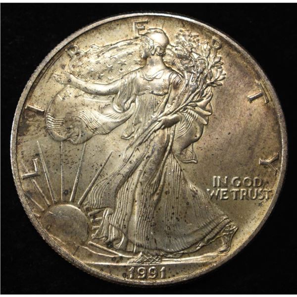 1991 AMERICAN SILVER EAGLE