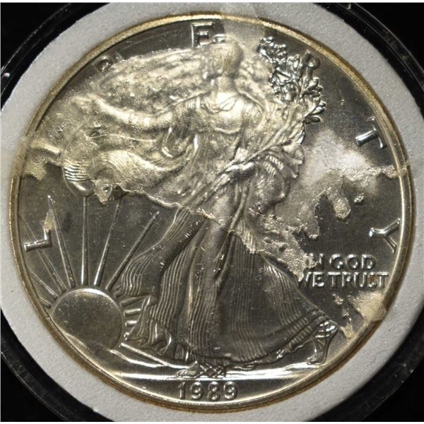1989 AMERICAN SILVER EAGLE