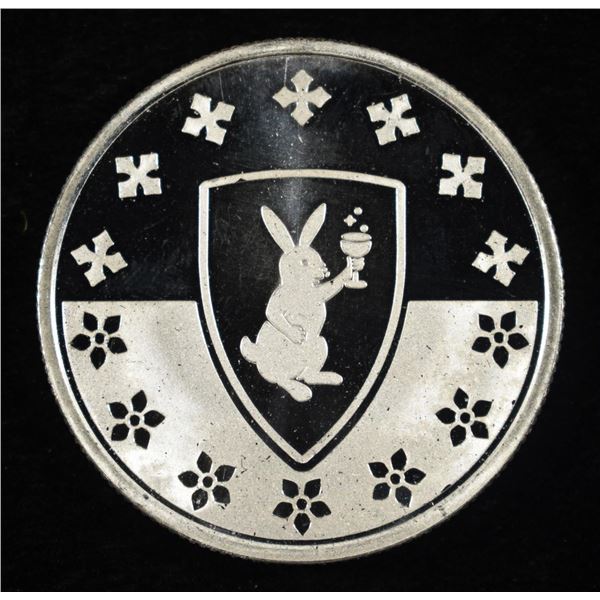 RABBIT 1 OZ .999 SILVER ROUND