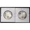Image 2 : (2) 1/2 OZ .999 SILVER ROUNDS