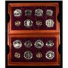 Image 1 : 1995-96 16 PIECE OLYMPIC PROOF SET