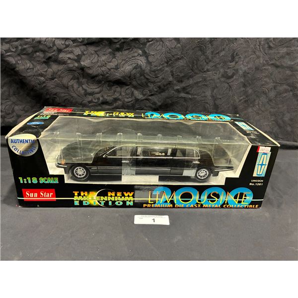 Very rare 1:18 scale Sunstar Lincoin Limousine