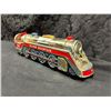 Image 1 : Vintage Tin litho train, made in Japan, battery operated, 16"