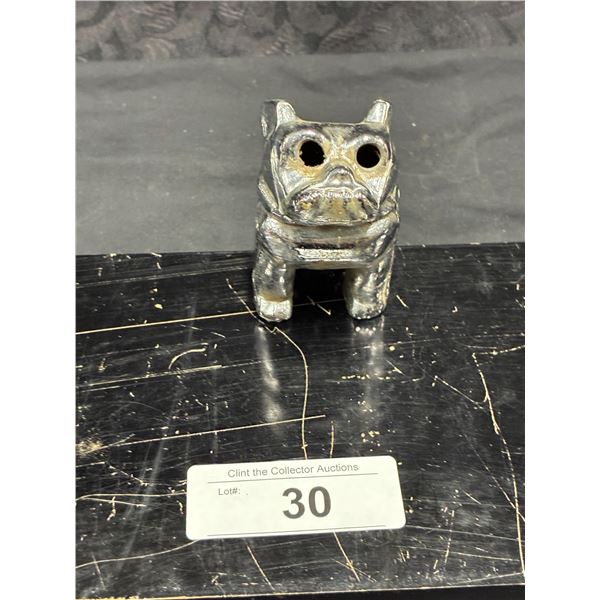 Vintage Macx bulldog, rare light-up eyes model