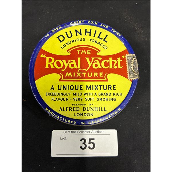 Vintage Dunhill Tobacco Tin, nice graphics