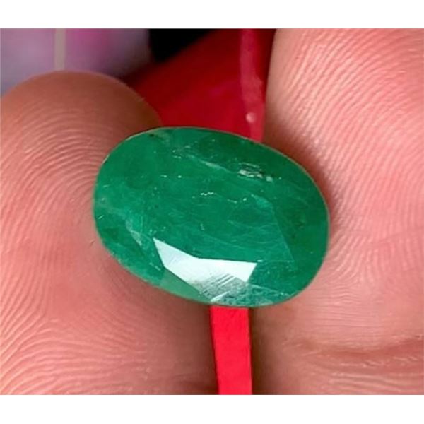 7.3 ct Certified Emerald gemstone ($5,100 Appraisal)