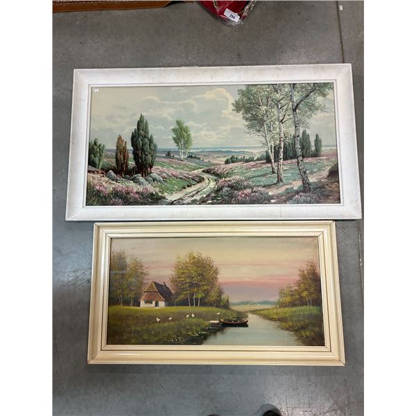 Large Vintage Paintings