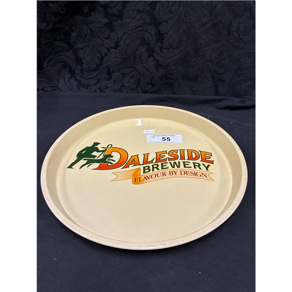 Daleside Brewery metal tray, 12" di