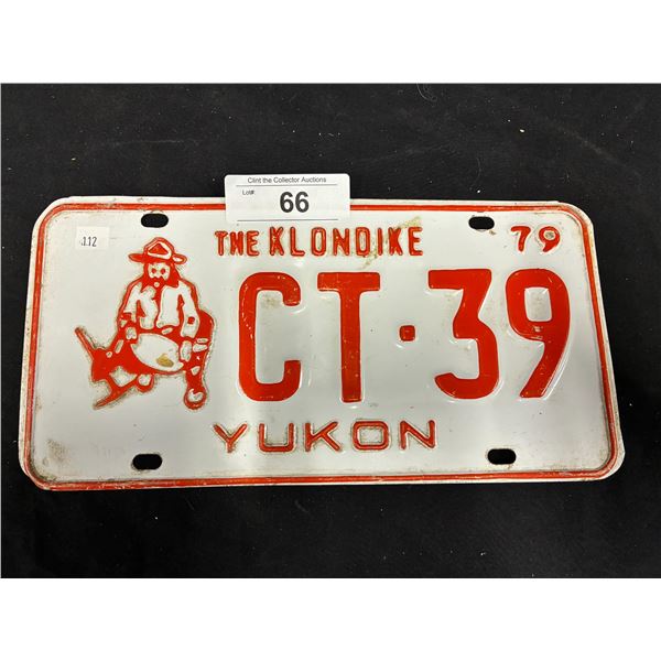 1979 Yukon ' The Klondike' License plate