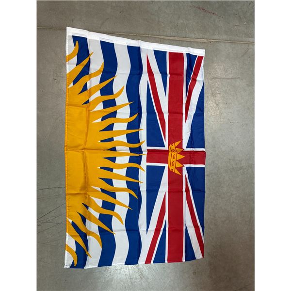 3 New B.C. Flags 38"x24"