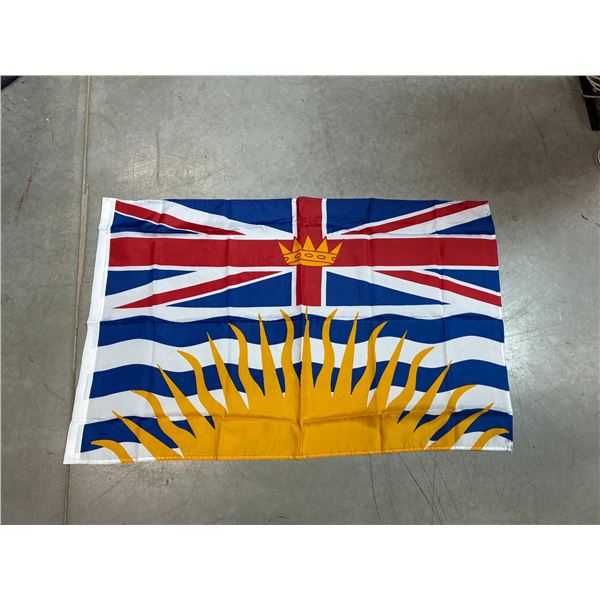 3 New B.C. Flags 38"x24"