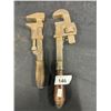 Image 1 : 2 Vintage pipe wrenches
