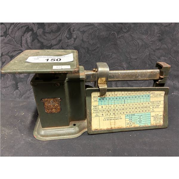 Vintage scale 9"x5"