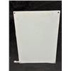 Image 2 : Tin sign, 16"x11"