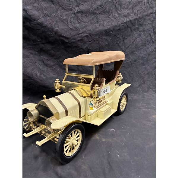 Vintage Beam whiskey decanter, 16" long