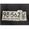 Image 1 : 1952 BC "Totem Pole" plate