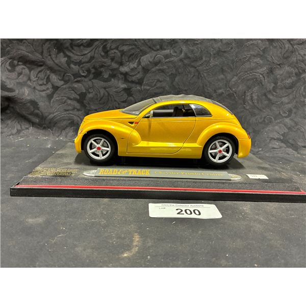 Vintage 1:18 scale road and track Chrysler pronto cruiser