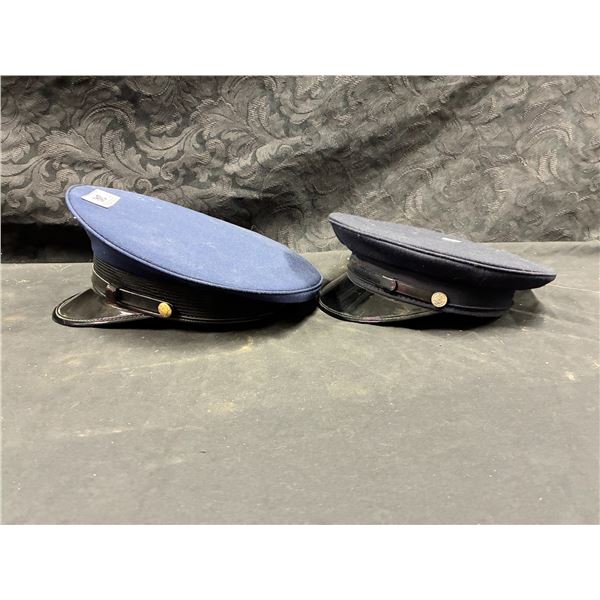 2 Vintage police hats