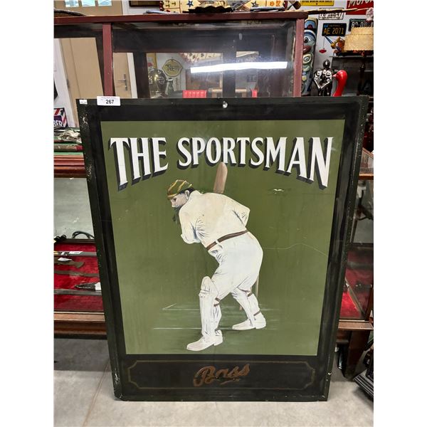 Metal fantasy sign, 46"x34"