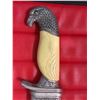 Image 2 : Beautiful Vintage  dagger and sheath, 15"
