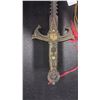 Image 3 : Highly detailed dagger with sheath, 15"