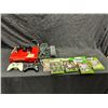 Image 1 : Xbox 360 with 8 games and controllers, Works!