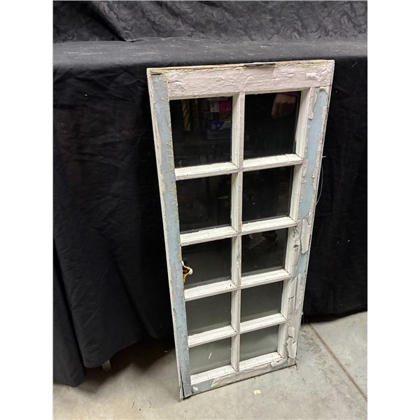 Vintage window 36"x15"