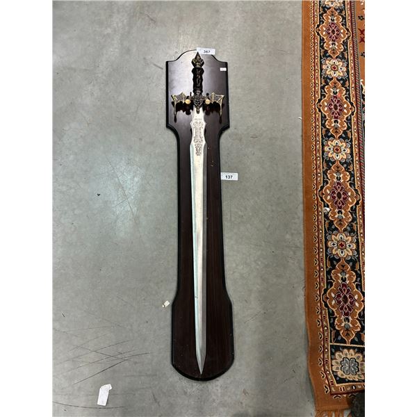 Highly decorative sword, 40"