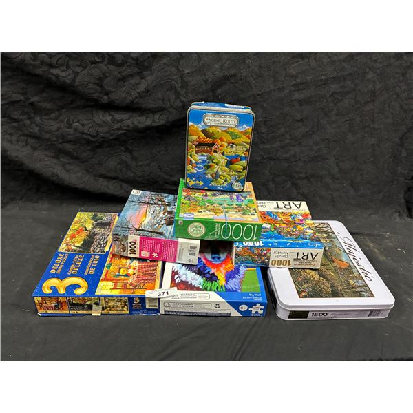 7 1000 piece puzzles