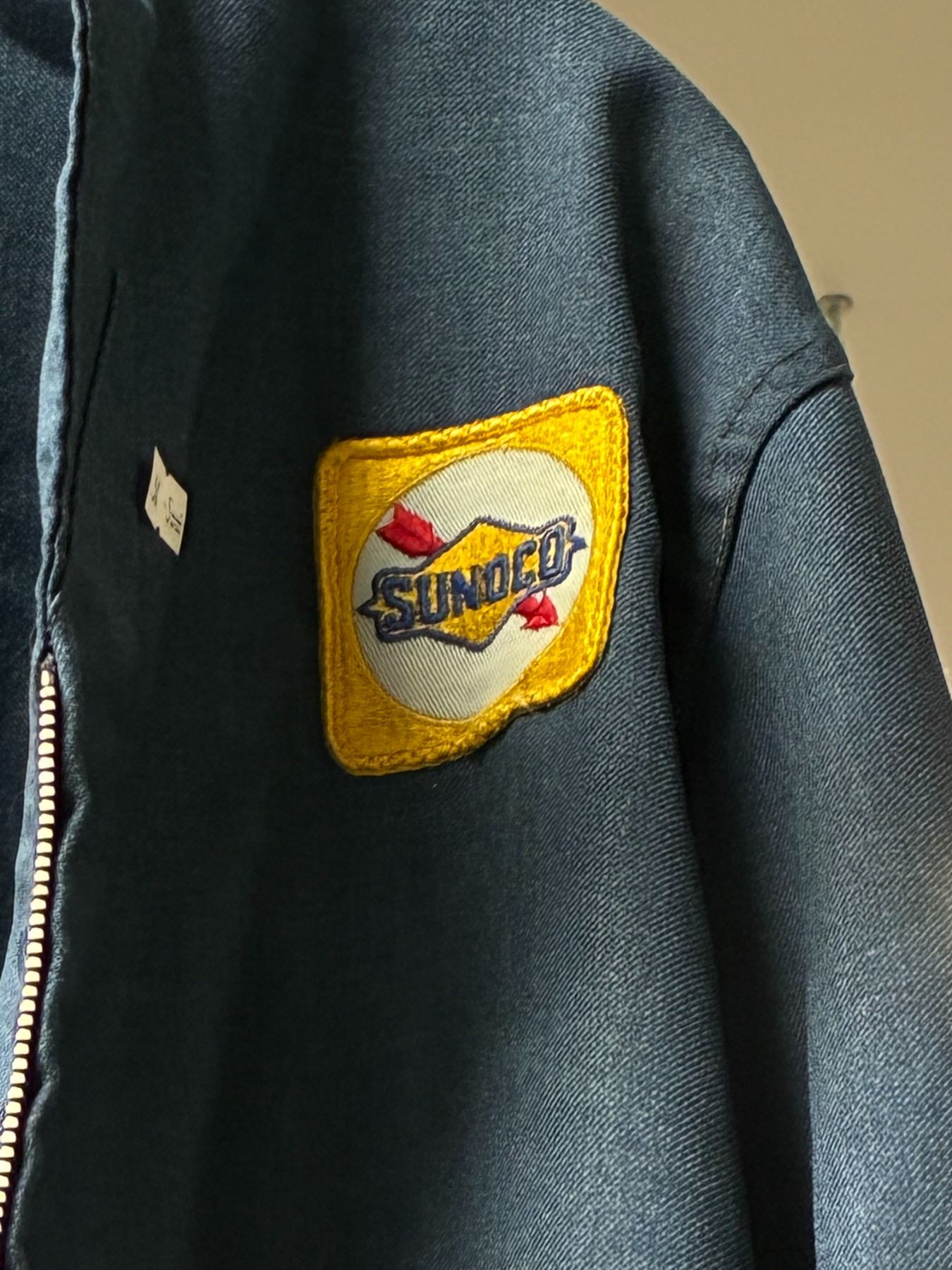 Very Cool vintage Sunoco garage attendants jacket 
