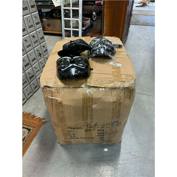 Approx 500 Guy Fawkes masks