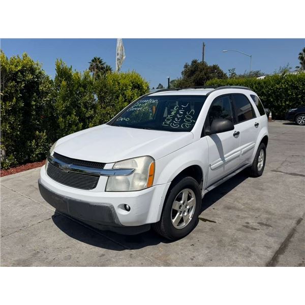 CHEV EQUINOX 2005 SALV T/DONATION