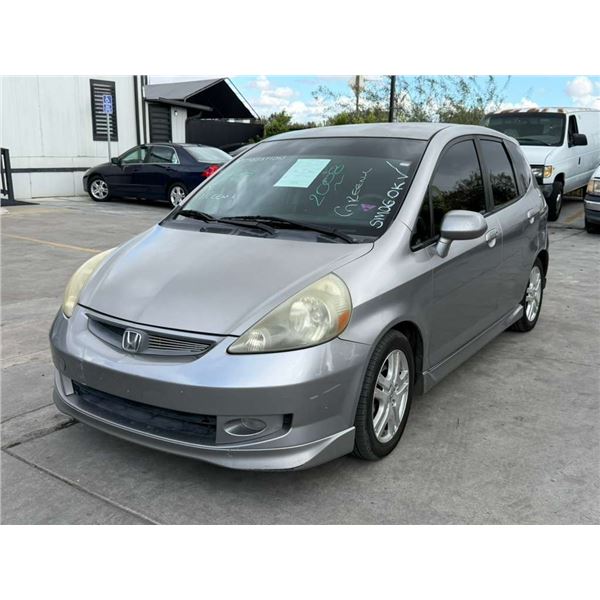 HOND FIT 2008 T-DON - SMOG
