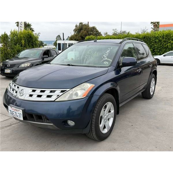 NISS MURANO 2005 APP  DUP/T-DON