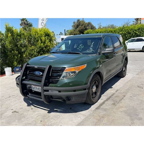 FORD  EXPLORER POLICE 2015 T-DONATION
