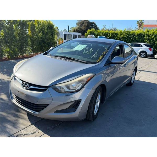 HYUN ELANTRA 2014 O/S-T SMOG-2 DAYS