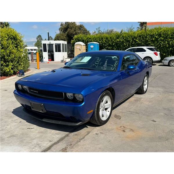 DODG CHALLENGER 2012 O/S-T SMOG-2 DAYS