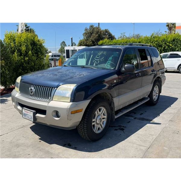 MERC MOUNTAINEER 2003 T-DON-TMU