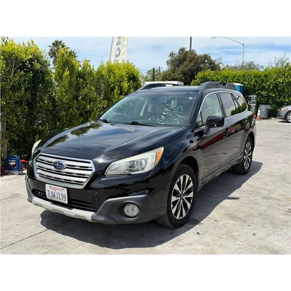SUBA OUTBACK 2015 T-REPO 2 DAYS