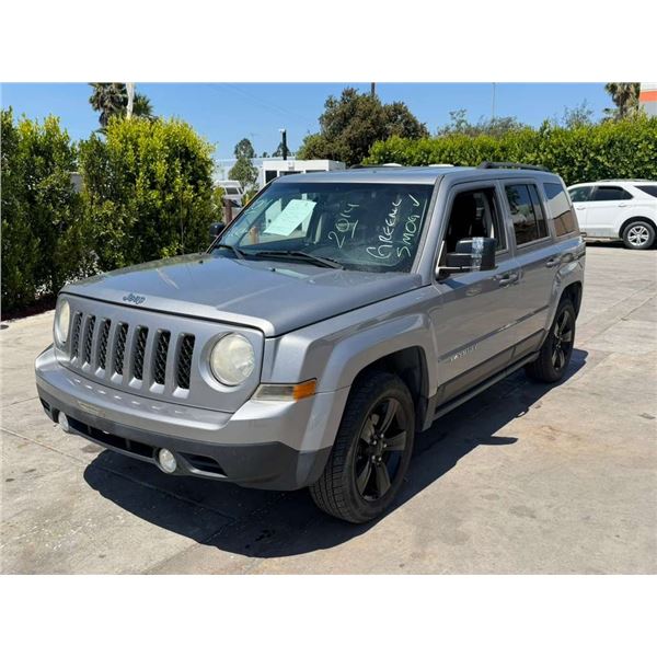 JEEP  PATRIOT 2014 O/S-T SMOG-2 DAYS