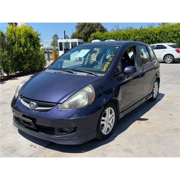 HOND FIT 2008 O/S-T SMOG-2 DAYS